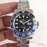 NOOB Factory V9 904L Rolex GMT-Master II Batman Price - 116710BLNR Black And Blue Bezel 40 MM 3186 Automatic Watch